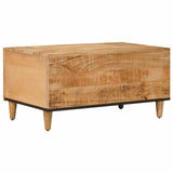 Coffee Table Brown 80 x 50 x 40 cm Solid Mango Wood 4018920