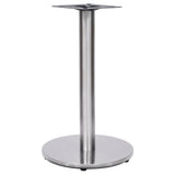 Bistro Table Leg Silver 45x72 cm Stainless Steel 325439