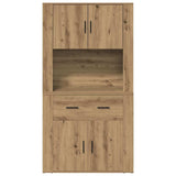 Highboard Artisan oak 80 x 33 x 150 cm Engineered wood 3334341