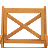 ZNTS 3 Piece Garden Dining Set Solid Wood Acacia 3057997