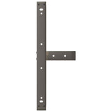 Coffee Table Legs T-Shaped 2 pcs Black 60x25x cm Steel 4013015