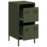 Sideboard Olive Green 35x39x73.5 cm Cold-rolled Steel 851398