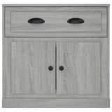 Sideboard Grey Sonoma 70x35.5x67.5 cm Engineered Wood 816430
