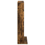CD Cabinet 2 pcs Smoked Oak 33 x 23.5 x 97.5 cm Engineered Wood 8012699