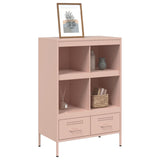 Highboard Pink 68x39x101.5 cm Steel 843103