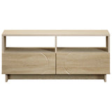 TV Stand 90 x 34.5 x 40 cm Sonoma Oak Engineered Wood 8011470