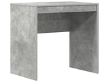 Desk with Drawer with Shelf with Storage 2 pcs Concrete Grey 3337300