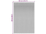 Insect Door Curtain Palm Tree Print 90x220 cm Bamboo 4017444