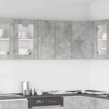Kitchen Wall Cabinet Concrete Grey 60x31x60 cm Engineered Wood 861228