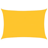 Sunshade Sail 160 g/m Rectangular Yellow 4x5 m HDPE 311573