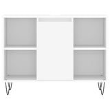 3 Piece Bathroom Furniture Set White Engineered Wood 3190299