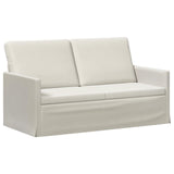 Sofa Set 2 pcs Cream Velvet 3433211