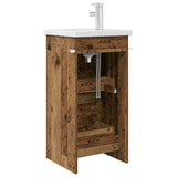 Bathroom Vanity with Sink Old Wood 42 x 40 x 84.5 cm 890702