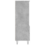 Highboard Concrete Grey 40x36x110 cm Engineered Wood 831512