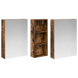 Bathroom Cabinet Set 3 pcs 130 x 14.5 x 70 cm Engineered wood 3403764