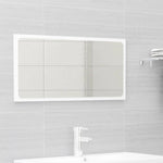 ZNTS Bathroom Furniture Set White Engineered Wood 3071594