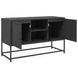 TV Cabinet Black 100.5x39x60.5 cm Steel 846512