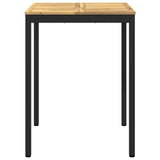Garden Bar Table White and Black 80 x 80.5 x 105 cm 901776