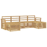 Outdoor Sofa Set 6 pcs White 253 x 122.5 x 73 cm 3392274