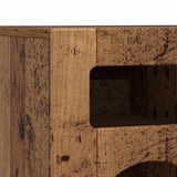 TV Cabinet Old Wood 80 x 35 x 40 cm Engineered Wood 891282
