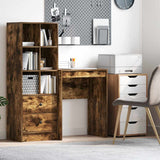 Desk Smoked Oak 60 x 40 x 76 cm 869374