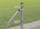 Welded Wire Fence with Concrete Base 10 x 0.4 m 3352265
