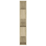 Book Cabinet Room Divider Sonoma Oak 100x24x155 cm Engineered Wood 809200