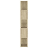 Book Cabinet Room Divider Sonoma Oak 100x24x155 cm Engineered Wood 809200