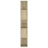 Book Cabinet Room Divider Sonoma Oak 100x24x155 cm Engineered Wood 809200