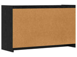 Sideboard Black Oak 98.5 x 33 x 80 cm Engineered Wood 8011124