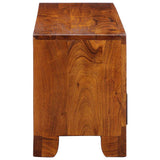 TV Cabinet Multicolour 110x30x40 Solid Wood Acacia 4016502