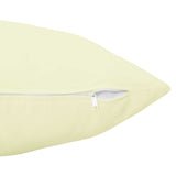 Cushion Cover 12 pcs HEERLEN Cream 40 x 80 cm Polyester 910023