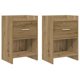 Bedside Tables 2 pcs Artisan Oak 40 x 30 x 60 cm 8010994