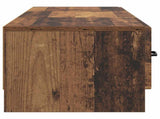 TV Cabinet Old Wood 147 x 34.5 x 27 cm Engineered Wood 895863
