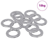 Washers 52941 pcs Silver Iron 864459