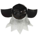 286224 Viking Warrior Helmet Antique Replica LARP Copper Steel