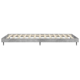 Bed Frame without Mattress Concrete Grey 90x200 cm 832273