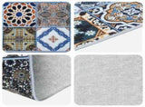 Rug Runner ORIZ 1150 gsm Blue 100% polyester chemical fiber 42045510