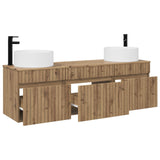 Bathroom Cabinet Set 3 pcs Artisan Oak 49 x 44.5 x 65.5 cm 3405786