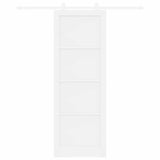Sliding Door Set Manual ORKDAL White 83 x 232 cm 3333425