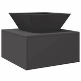 Fire Pit Black 50 x 50 x 40 cm Steel 874583