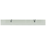 Floating Shelves 2 pcs Glass 80x10 cm 8 mm 3051515