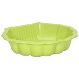 ZNTS Sandpits 2 pcs Green 77x87x21cm Plastic 317738