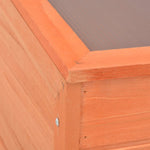 ZNTS Greenhouse Wood 100x50x34 cm 170647