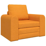 Sofa Bed Dark Yellow 98 x 71 x 83 cm Fabric 4106663