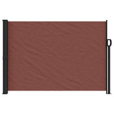 Retractable Side Awning Brown 140x300 cm 4004299