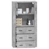 Highboard Concrete Grey Engineered Wood 3185387