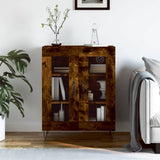 Sideboard Smoked Oak 69.5x34x90 cm Engineered Wood 827785