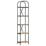 Bookshelf Artisan Oak 40 x 30 x 183 cm Engineered wood 879874