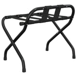 Luggage Rack with Backrest Black 56x39x52 cm 153075